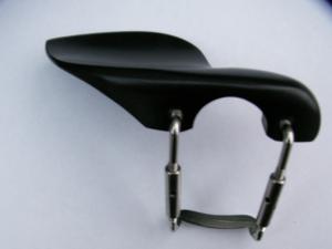 EBONY VIOLIN CHINREST 1/2